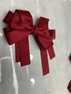 New big red bow hairpin for girls' fashionable hair clip Specification image